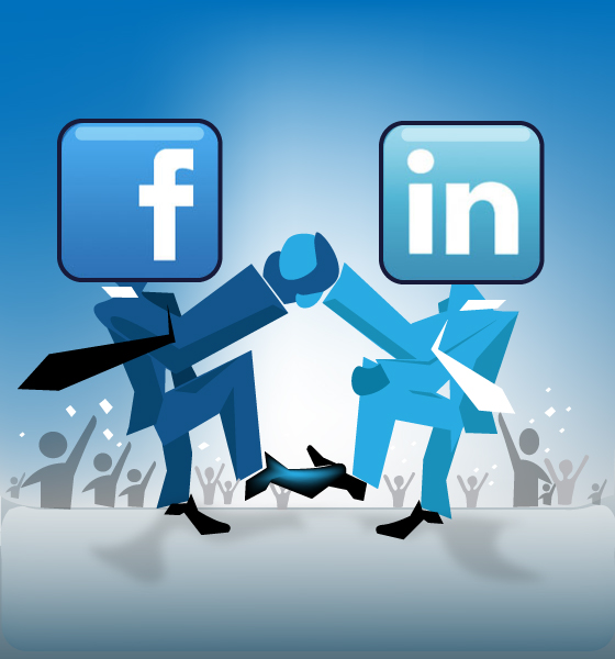JulienRio.com: differences between Facebook and Linkedin
