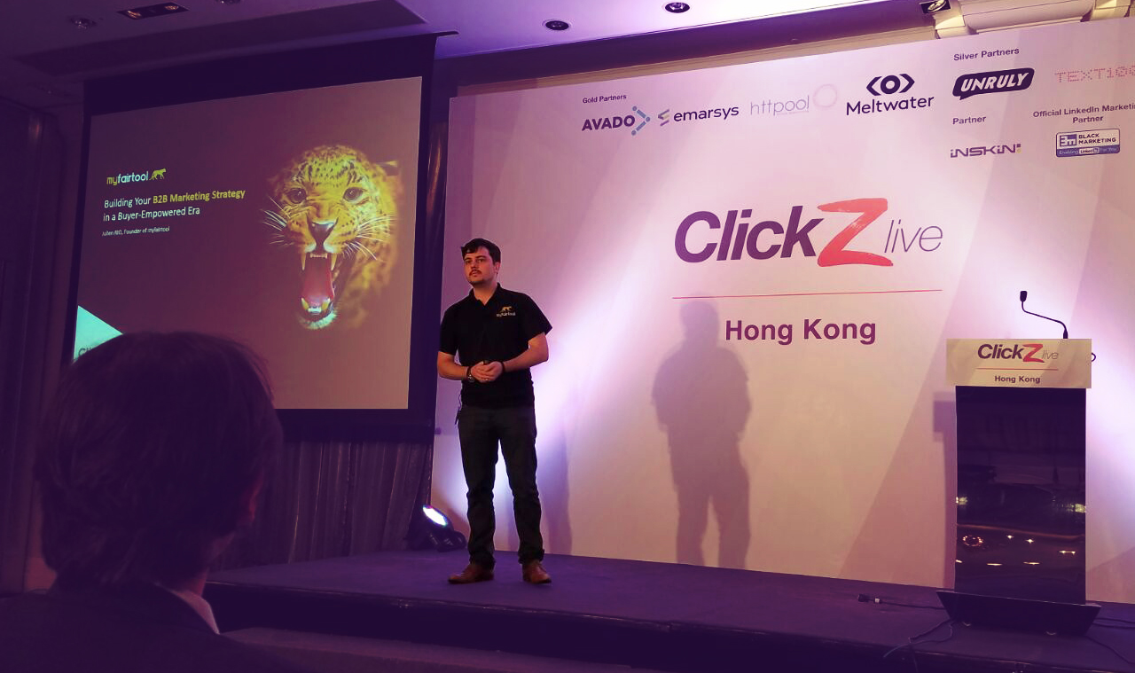  B2B Strategy in a buyer-empowered era - speaking @ ClickZ Live Hong Kong