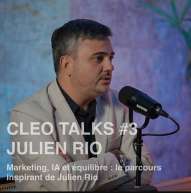 Julien Rio en interview Cleo Talks