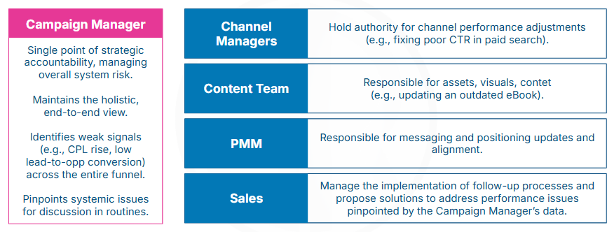  RIO Integrated Campaign Framework governance